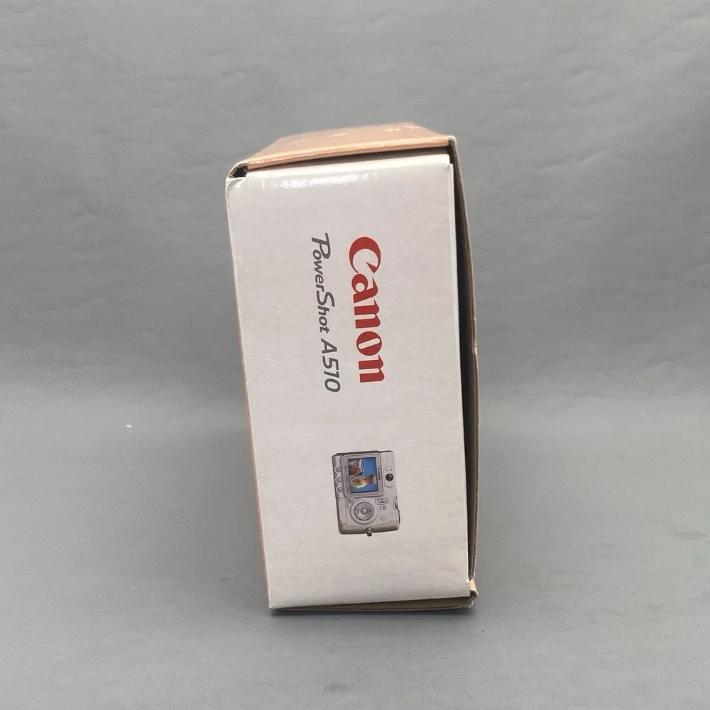 Canon PowerShot A520 4.0MP Camera - Silver 9715A001 Parts Or Not Working
